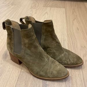 Rag + Bone Suede Chelsea Boots
